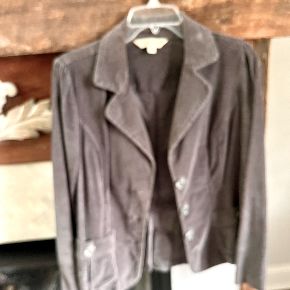 Corduroy blazer